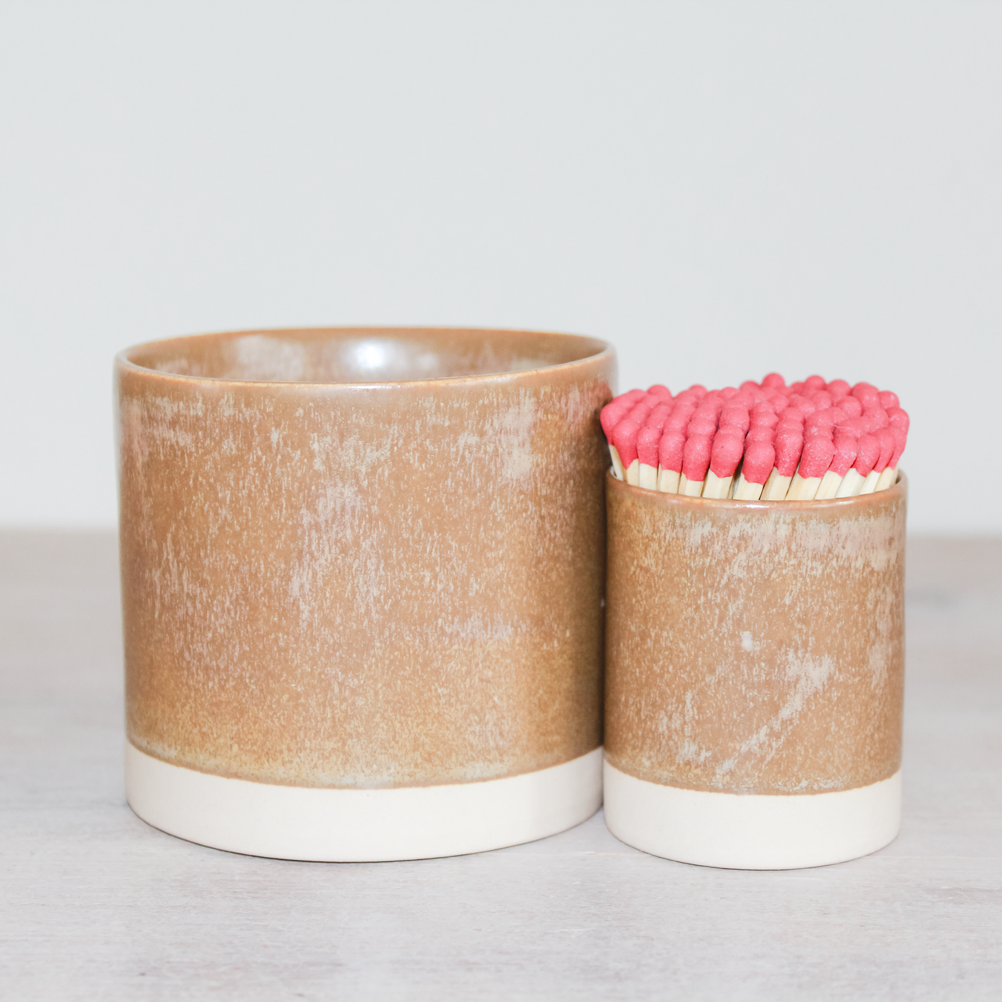 Fudge Regular Refillable Candle Pot + Refill Gift Set