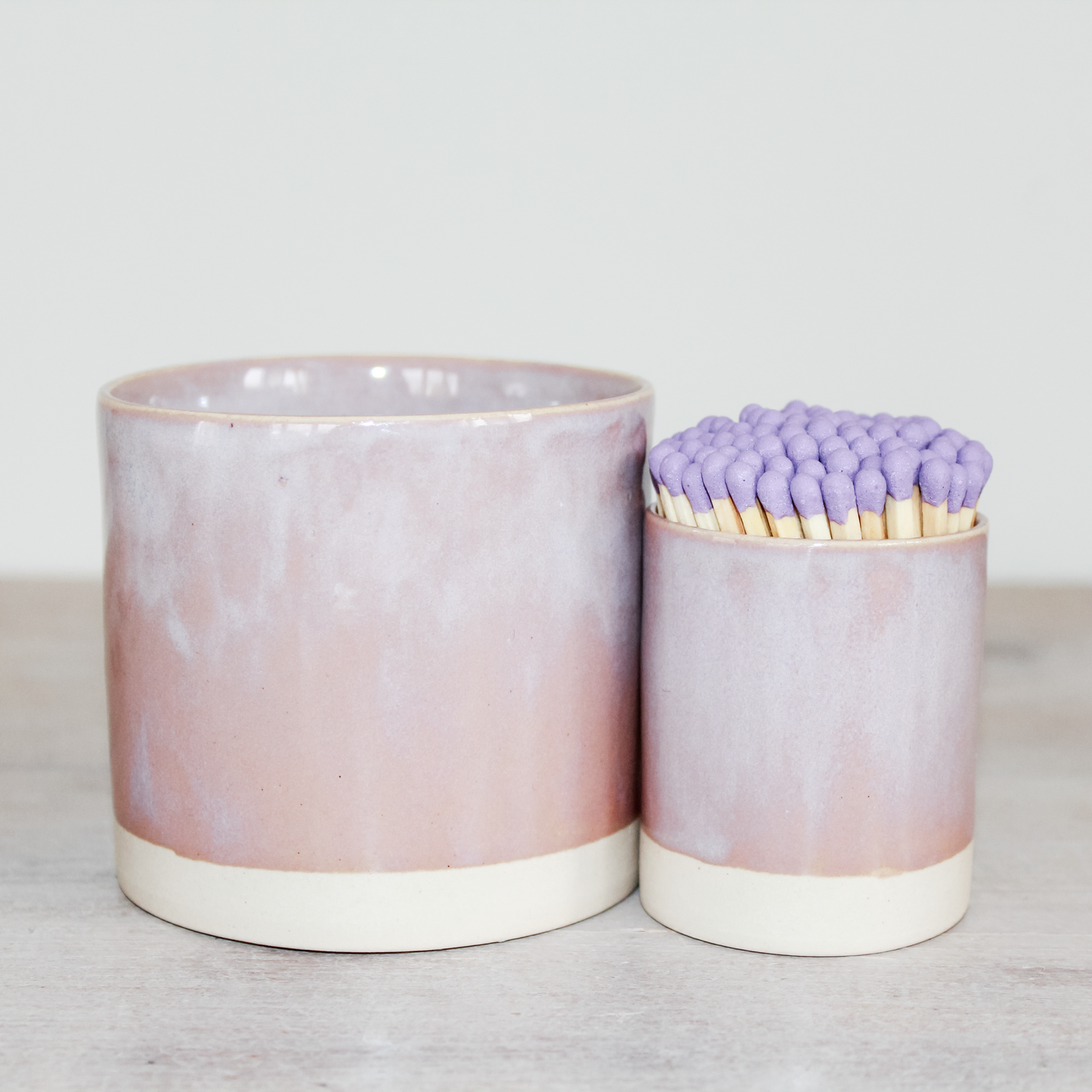 Purple Haze Regular Refillable Candle Pot + Refill Gift Set