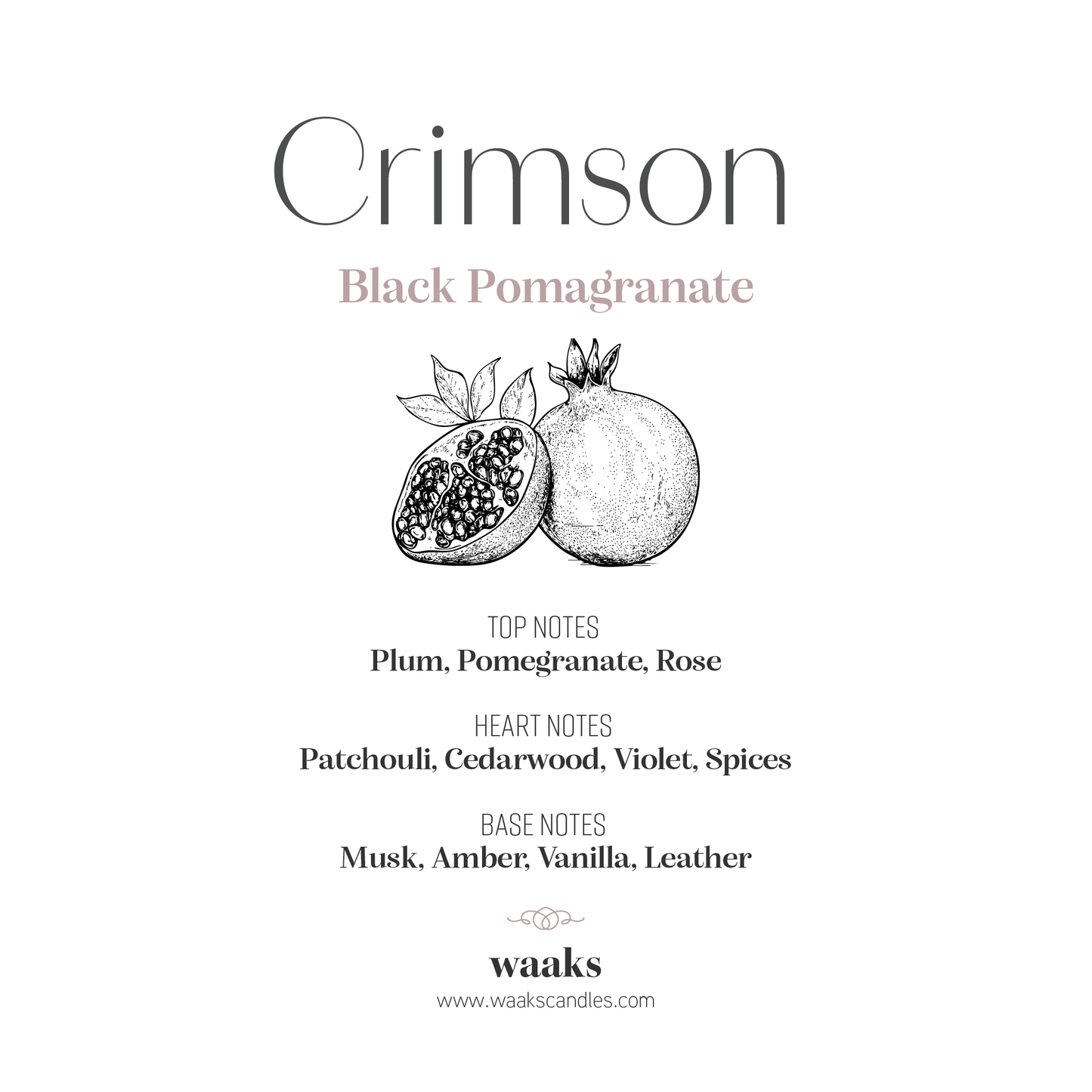 Crimson | Wax Melts ( Pack of 4)