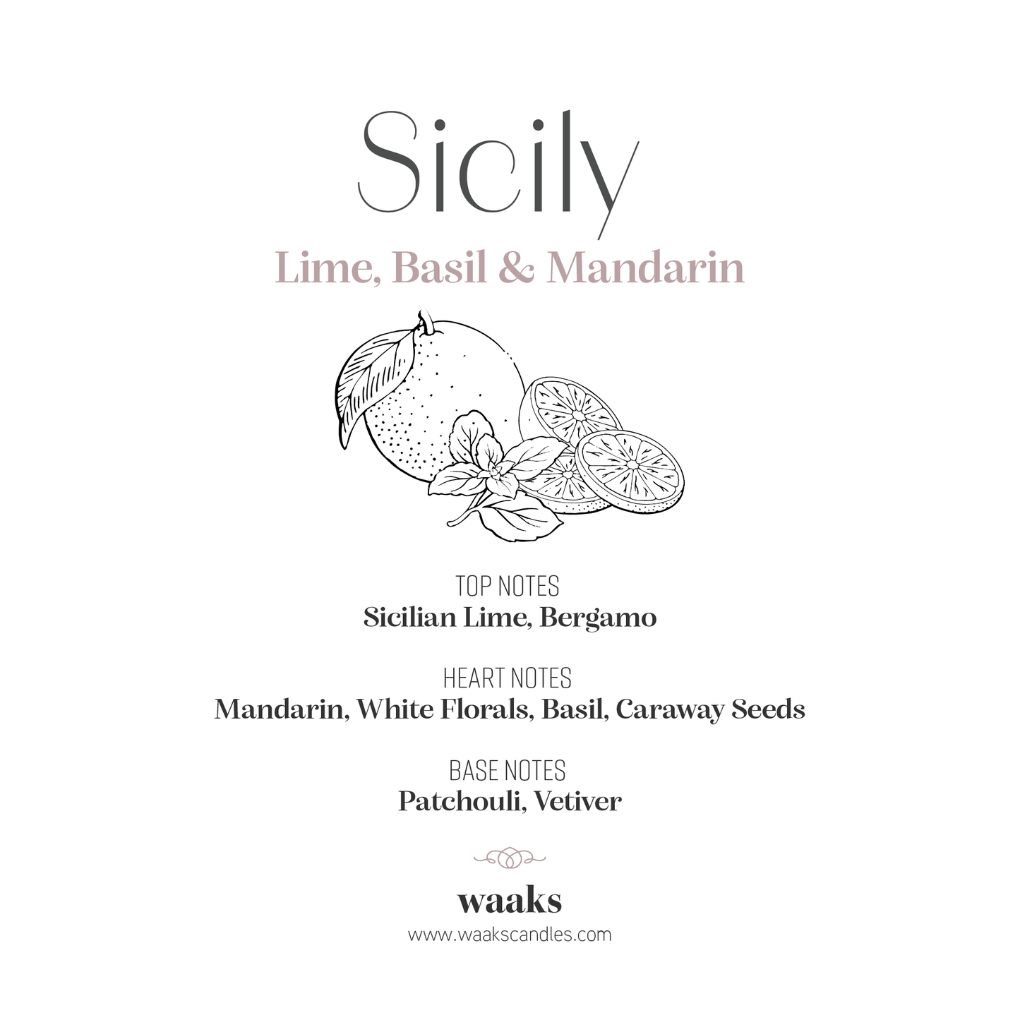 Sicily | Wax Melts ( Pack of 4)