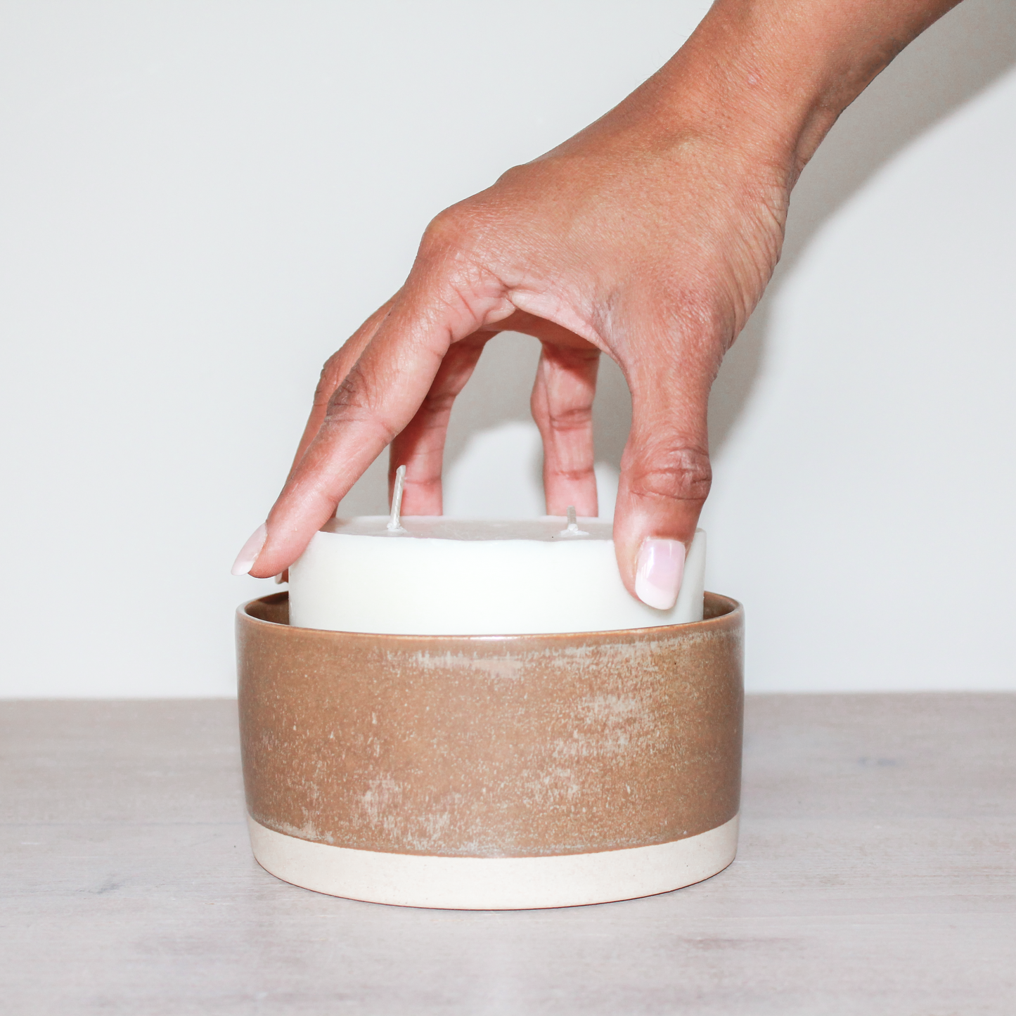 Fudge Large Refillable Candle Pot + Refill