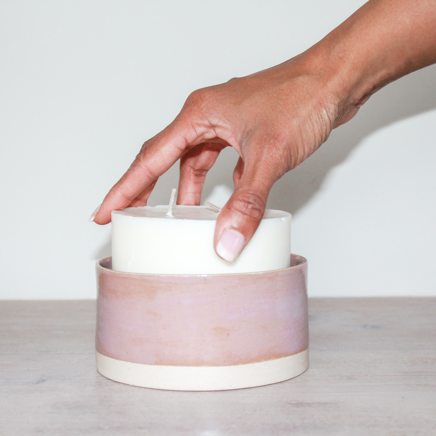 Purple Haze Large Refillable Candle Pot + Refill