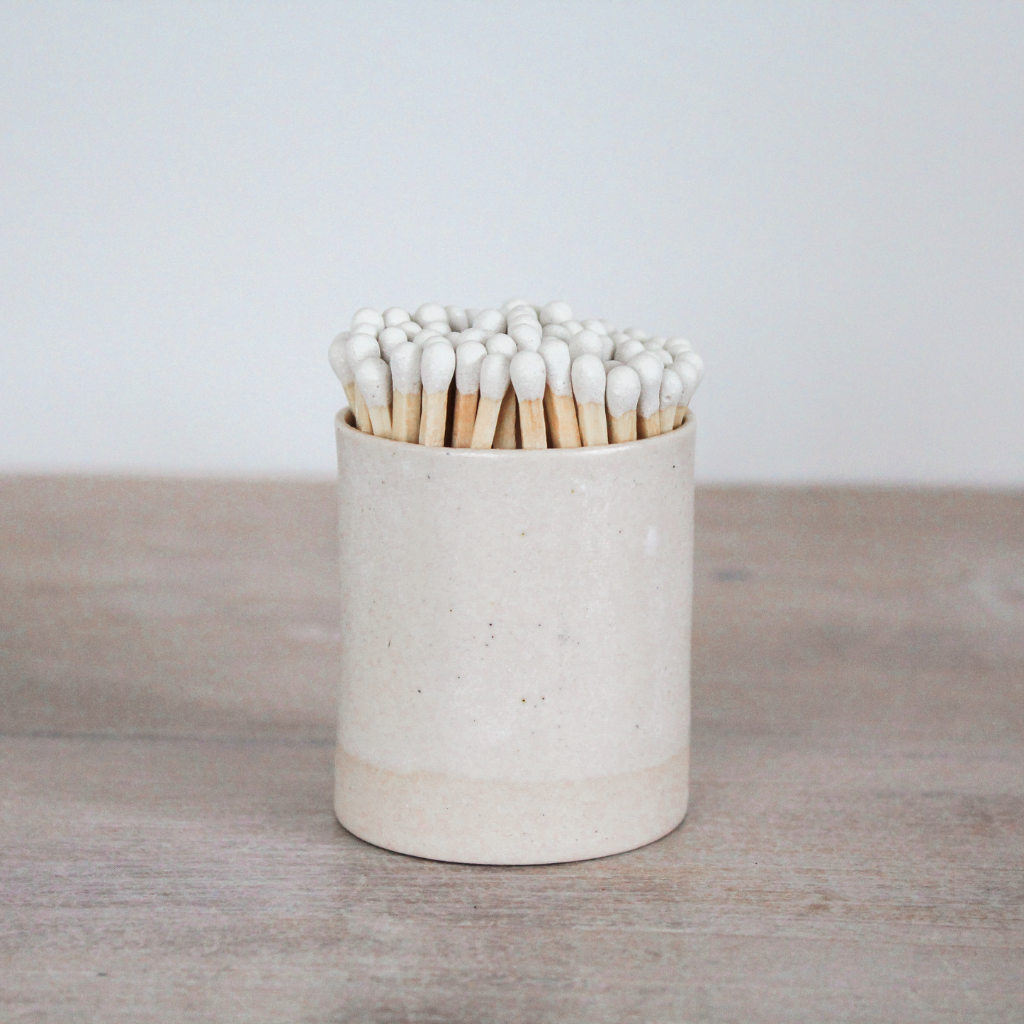 Marshmallow Match Pot + Matchstick Refill