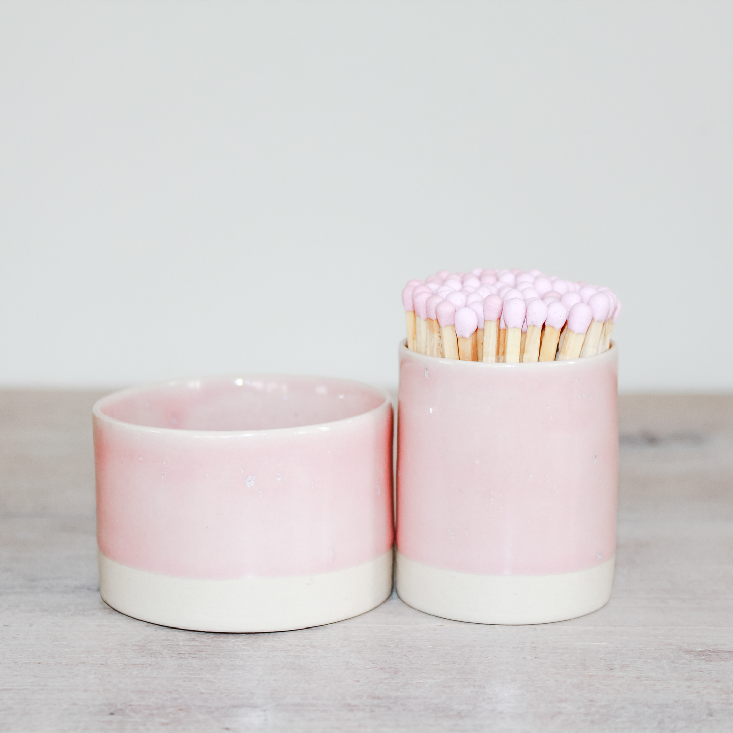 Pink-a-Boo Mini Refillable Candle Pot + Refill Gift Set