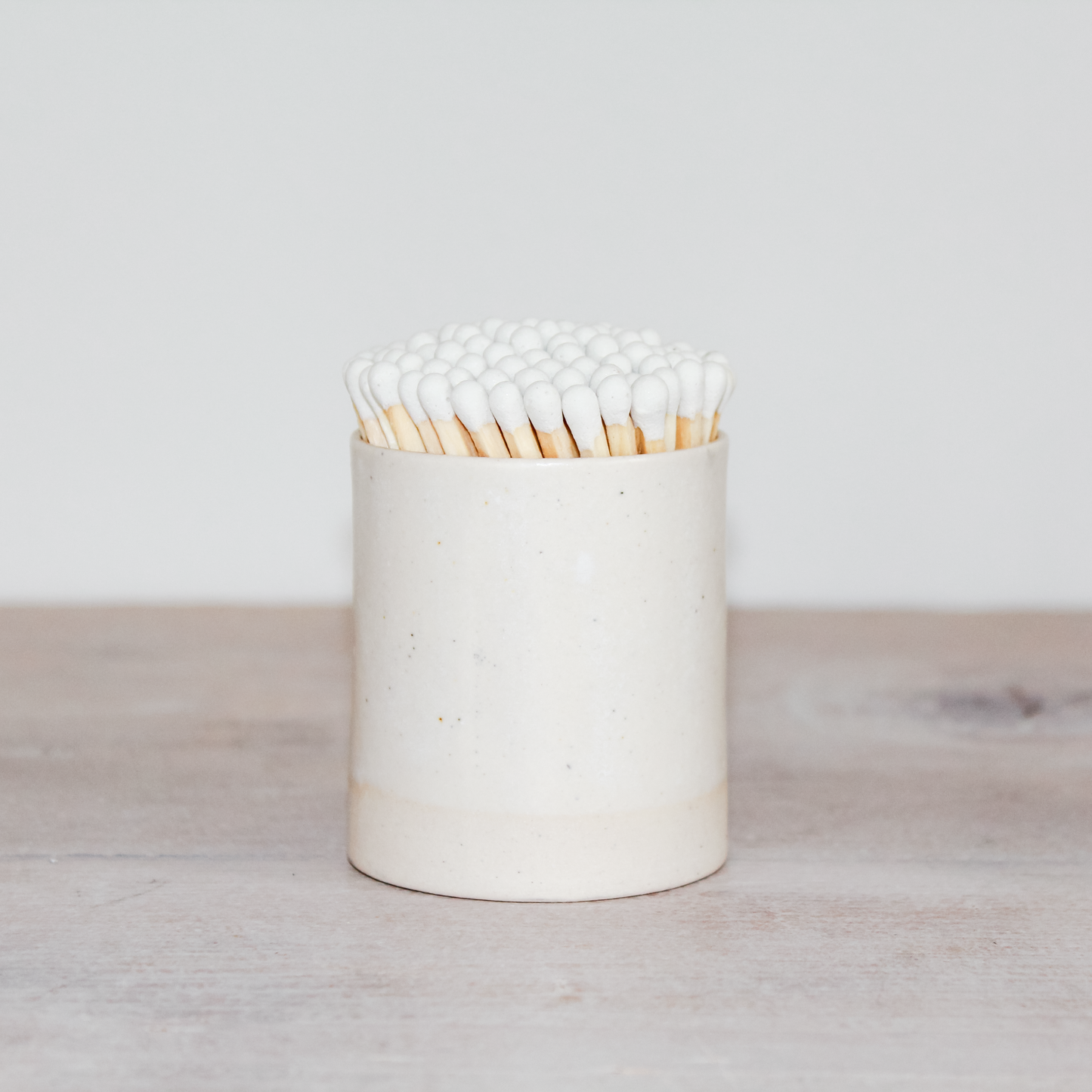 Marshmallow Match Pot + Matchstick Refill