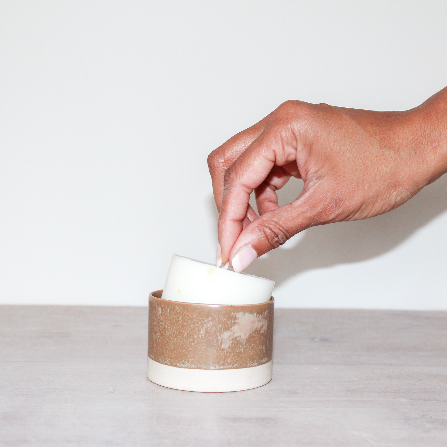Fudge Mini Refillable Candle Pot + Refill