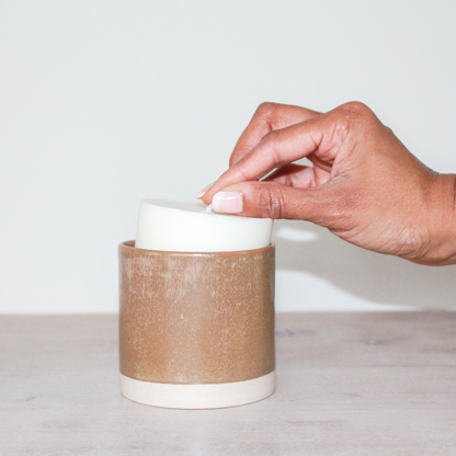 Fudge Regular Refillable Candle Pot + Refill