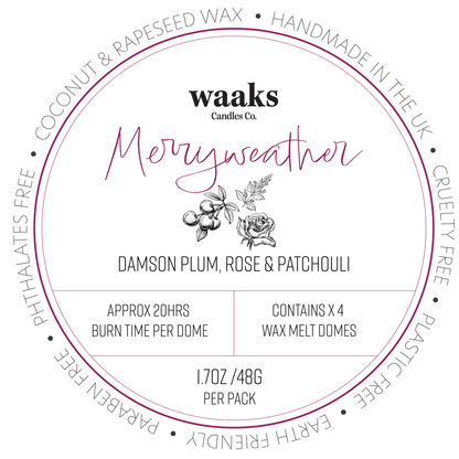 Merryweather | Wax Melts ( Pack of 4)