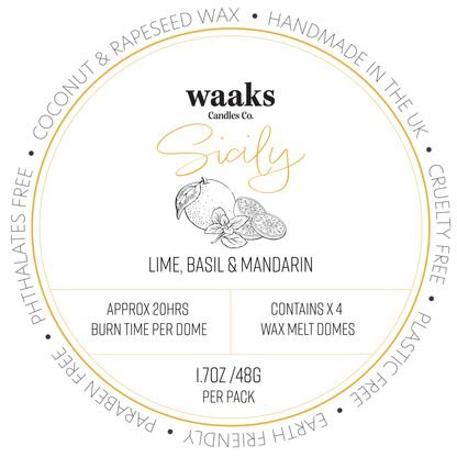 Sicily | Wax Melts ( Pack of 4)