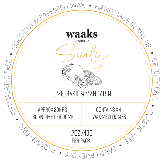 Sicily | Wax Melts ( Pack of 4)
