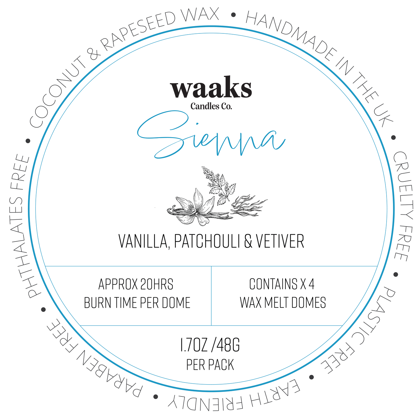 Sienna | Wax Melts ( Pack of 4)