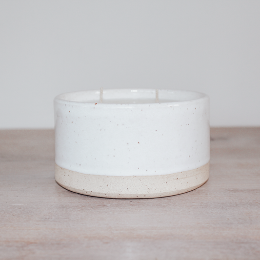 Limited Edition Marshmallow Large Refillable Candle Pot + Refill